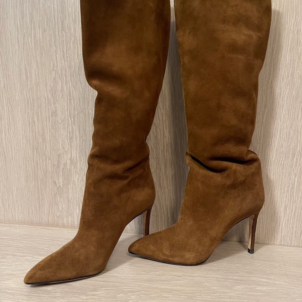 Gucci boots, suede, size 37